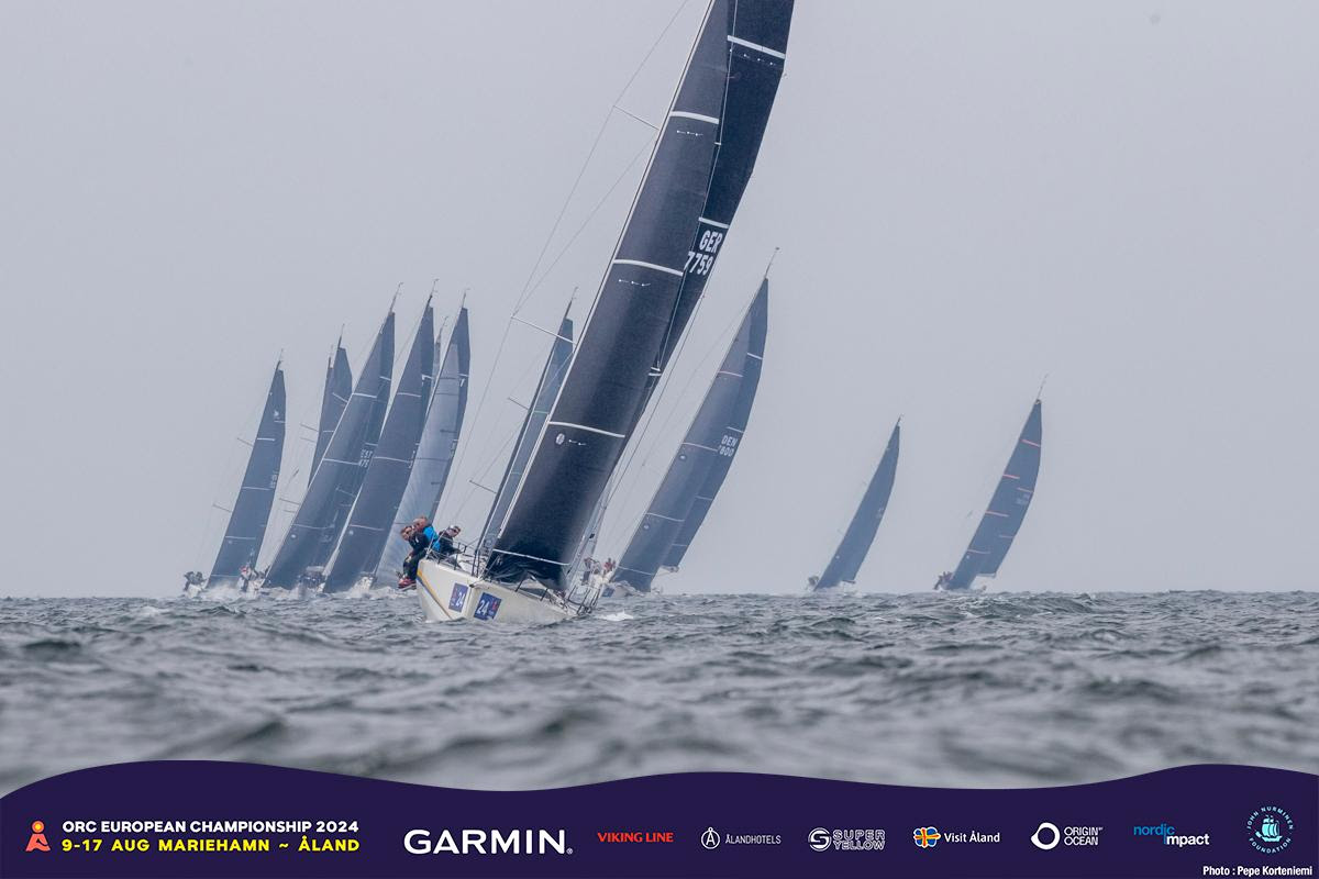 A short offshore competition was run today at the 2024 ORC European Championships